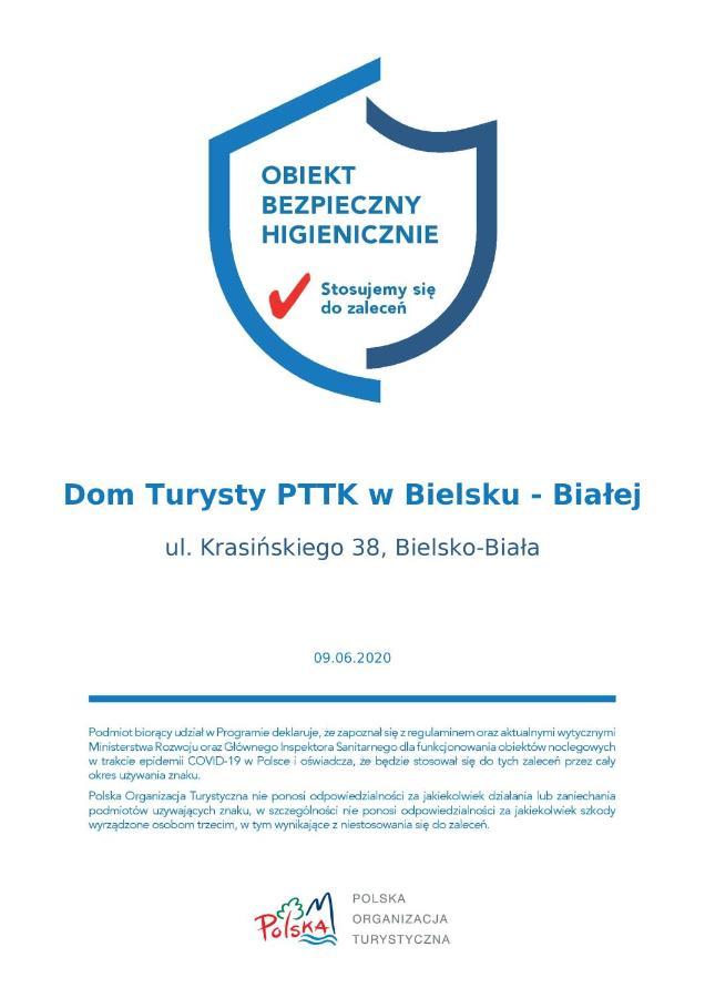 Dom Turysty Pttk W Bielsku - Bialej Hotel Bielsko-Biala Luaran gambar